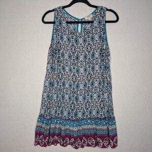 Umgee Sleeveless Scoop Neck Dress Size L